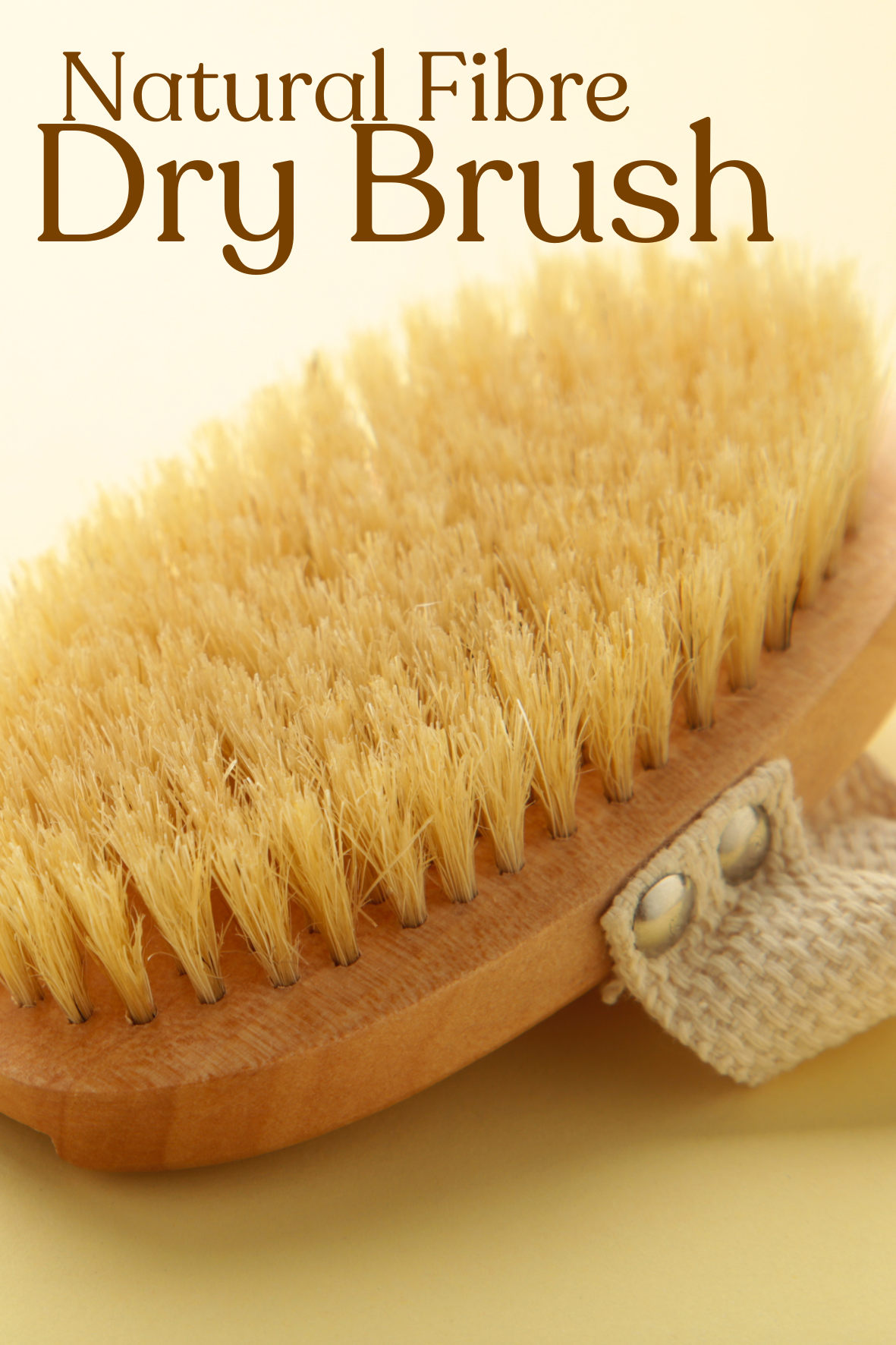 Natural Fibre Dry Brush